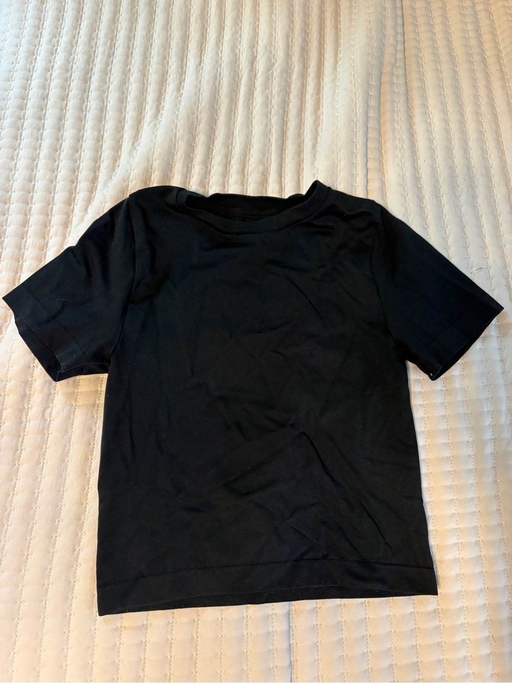 a new day Black Short Sleeve Tee